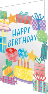 Roger La Borde Lasercut Lodestar Birthday Card